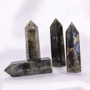 Labradorite Crystal Point - Creativity